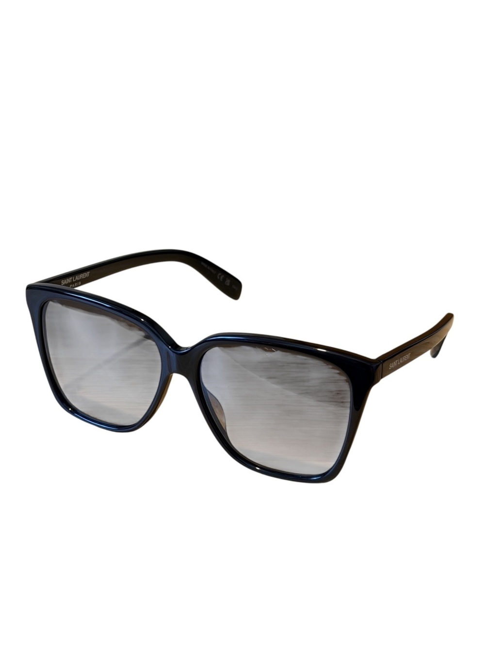 Saint Laurent SL175 Black Oversized Square Sunglasses New with Case